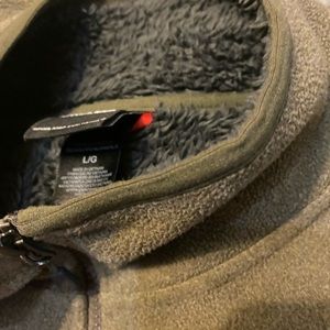 The north face fleece lined coat